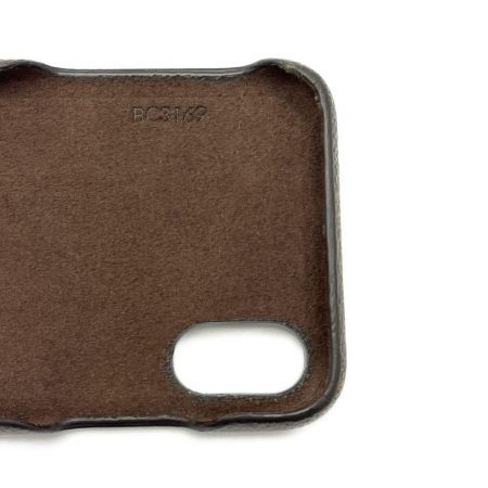  LOUIS VUITTON ルイヴィトン モノグラム M63899 iPhoneケース　携帯ケースX/Xs ブラウン