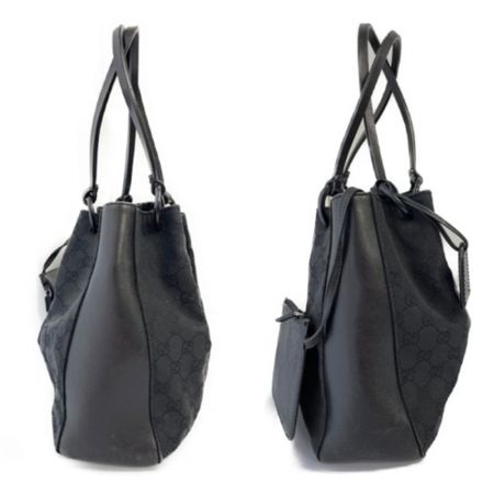  GUCCI グッチ ハンドバッグ  劣化有 キャンバス 204991 101919 ブラック