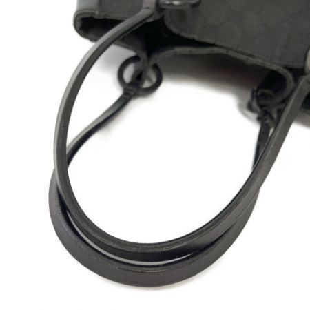  GUCCI グッチ ハンドバッグ  劣化有 キャンバス 204991 101919 ブラック