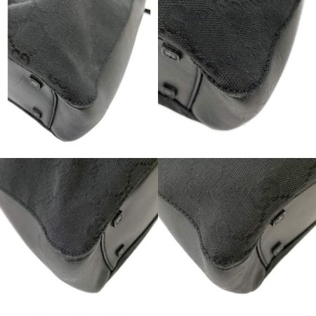  GUCCI グッチ ハンドバッグ  劣化有 キャンバス 204991 101919 ブラック