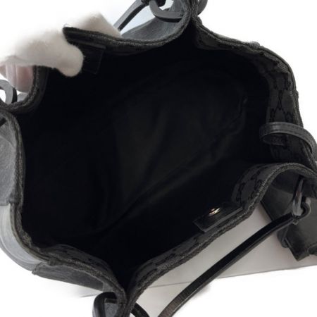  GUCCI グッチ ハンドバッグ  劣化有 キャンバス 204991 101919 ブラック