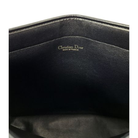  Christian Dior クリスチャンディオール クラッチバッグ　トロッター柄 ネイビー系