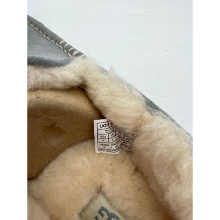  UGG アグ 靴 モカシン 24cm ライトグレー