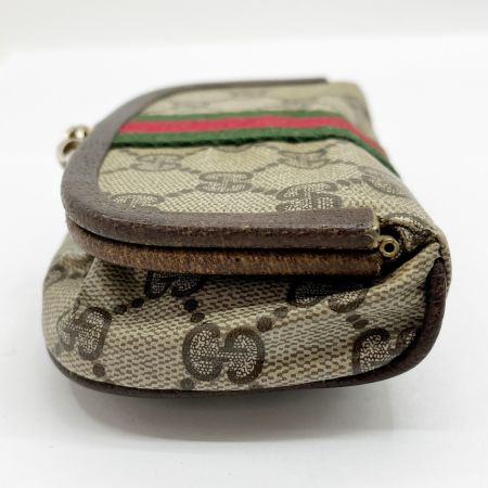  GUCCI グッチ OLD GUCCI コスメポーチ 中ミラー 256998 ブラウン