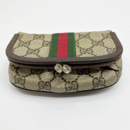  GUCCI グッチ OLD GUCCI コスメポーチ 中ミラー 256998 ブラウン