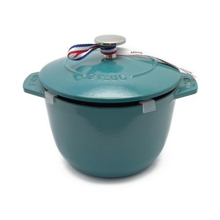 【中古】 STAUB ストウブ ラ・ココット de GOHAN M 16cm 鍋 ミント