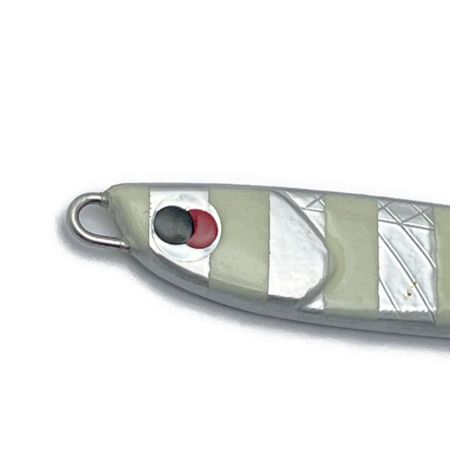  AKクラフト 【旧タイプ】ルアー ジグ  マリ　ハンドメイド 40g mari 40 シルバー x ホワイトイエロー系