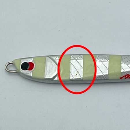  AKクラフト 【旧タイプ】ルアー ジグ  マリ　ハンドメイド 40g mari 40 シルバー x ホワイトイエロー系