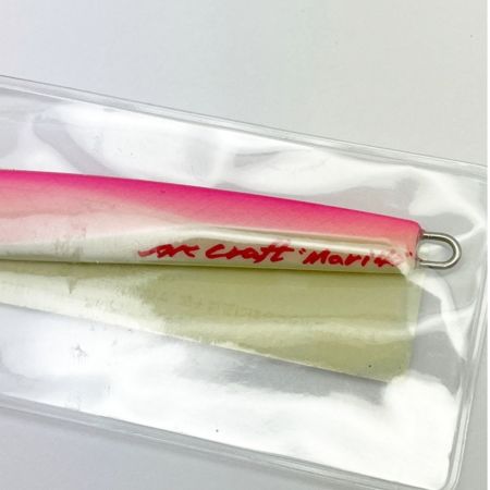  AKクラフト ルアー ジグ  マリ 40g　ハンドメイド ピンク系