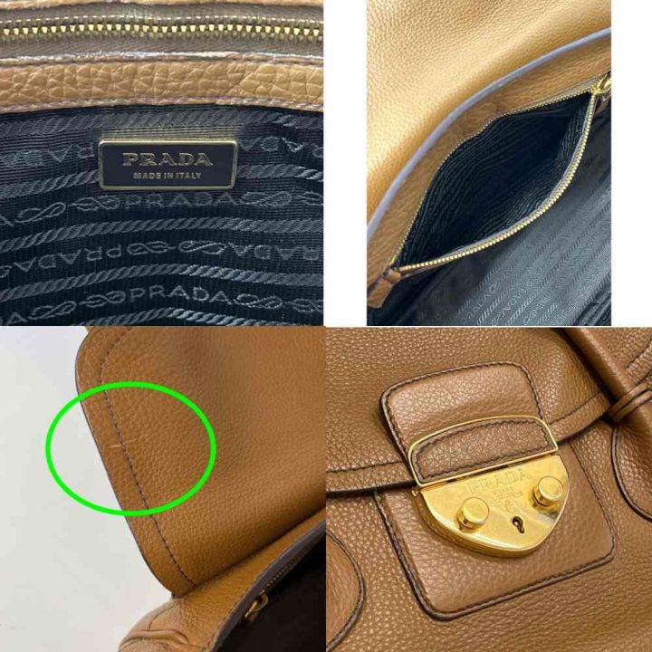 プラダ　ラムレザー　ハンドバッグ 楽天市場】PRADA （プラダ） バックル ラージ レザー