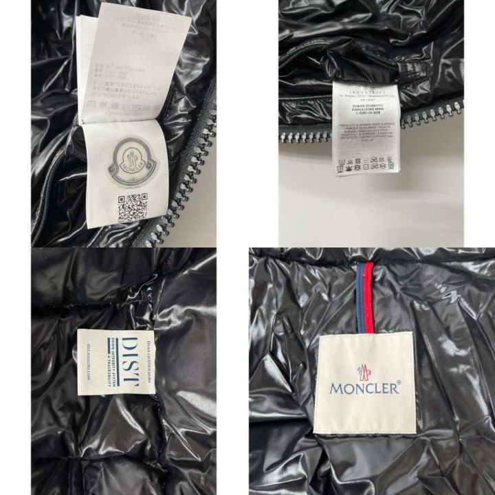 MONCLER モンクレール ダウンジャケット サイズ1 E209141310568950 ブラック｜中古｜なんでもリサイクルビッグバン