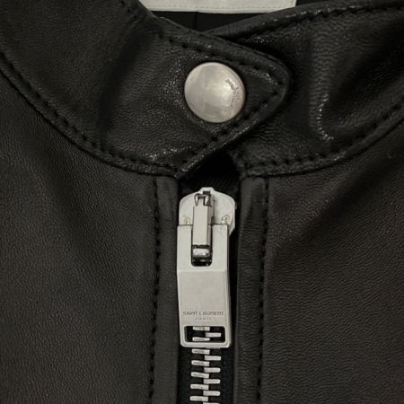  SAINT LAURENT(Yves Saint Laurent) レザージャケット　SIZE46 UP53 2015 01079 ブラック