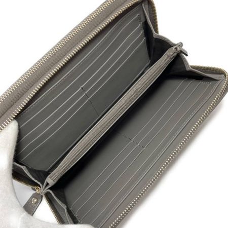  GUCCI グッチ   ファスナー トラベルドキュメントケース　マイクログッチッシマ 544250 ライトグレー