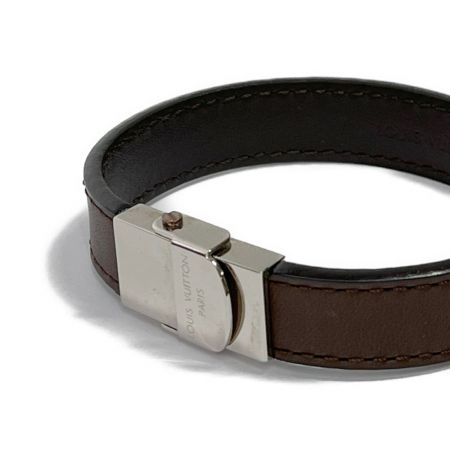  LOUIS VUITTON ルイヴィトン  ブレスレット　レザー　箱付き ブラウン