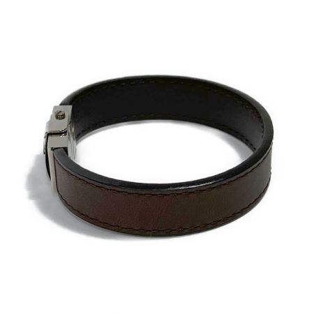  LOUIS VUITTON ルイヴィトン  ブレスレット　レザー　箱付き ブラウン