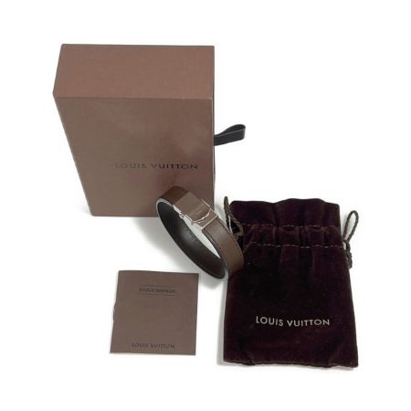  LOUIS VUITTON ルイヴィトン  ブレスレット　レザー　箱付き ブラウン