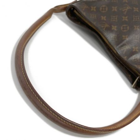  LOUIS VUITTON ルイヴィトン モノグラム ルーピング ハンドバッグ  M51145 ブラウン