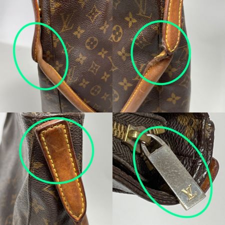  LOUIS VUITTON ルイヴィトン モノグラム ルーピング ハンドバッグ  M51145 ブラウン