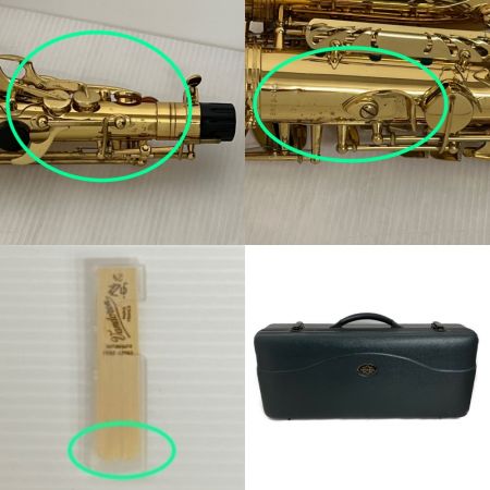  MINERVA 【ジャンク】アルトサックス　管楽器 　G108268　ケース付　