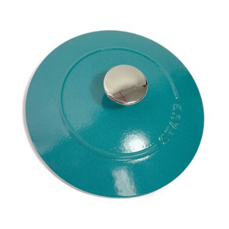  STAUB ストウブ ライスポット　ココットdeゴハン　M　16cm　2合 ターコイズブルー