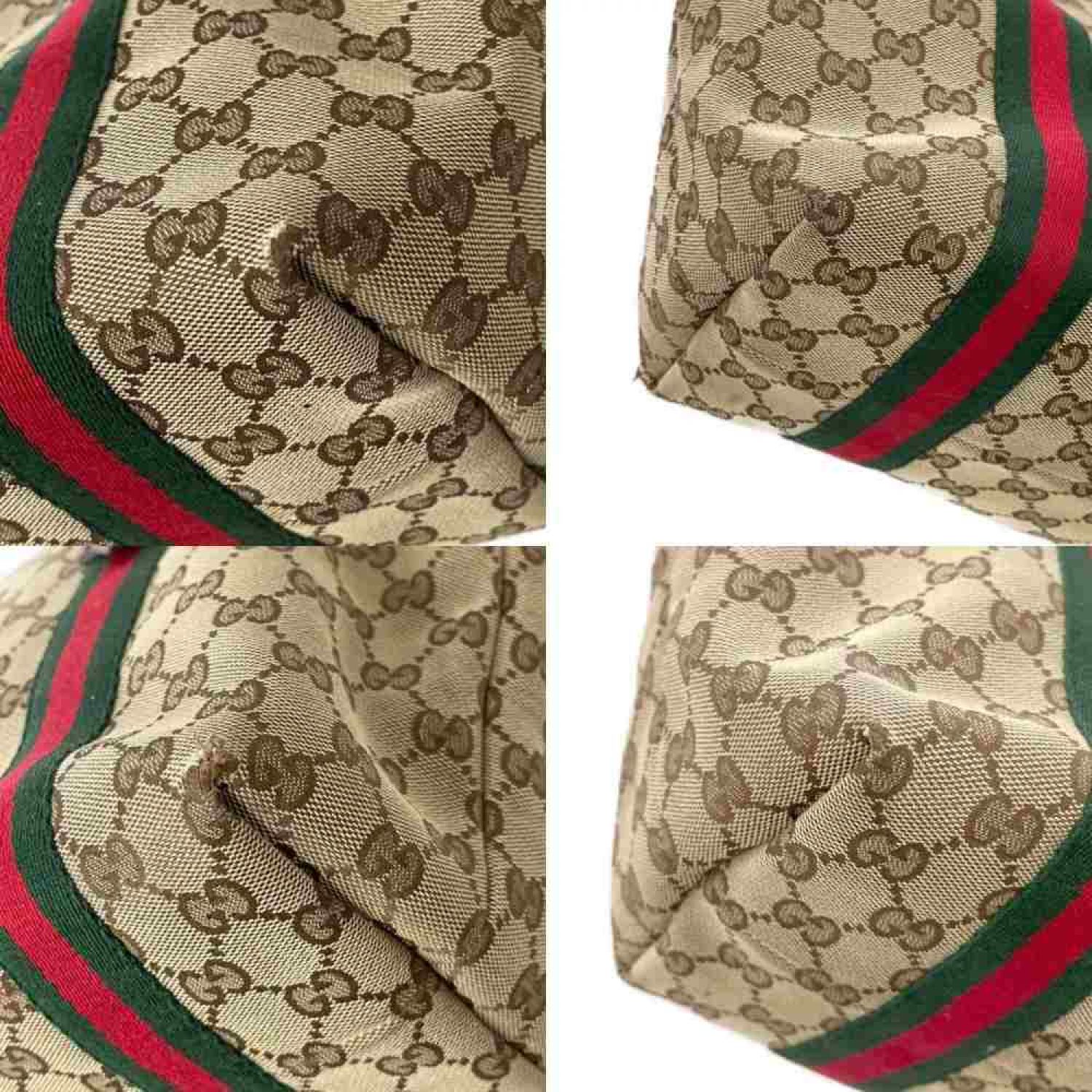 中古】 GUCCI グッチ キャンバス トートバッグ GG シェリーライン