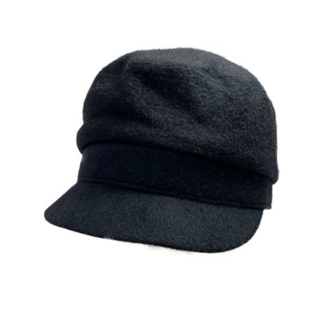 HERMES エルメス キャスケット　帽子　カシミア100％　59サイズ ブラック