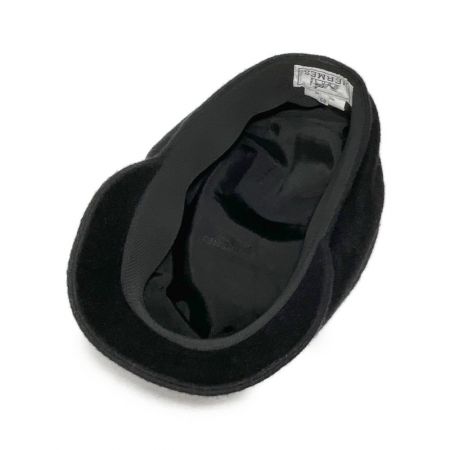  HERMES エルメス キャスケット　帽子　カシミア100％　59サイズ ブラック