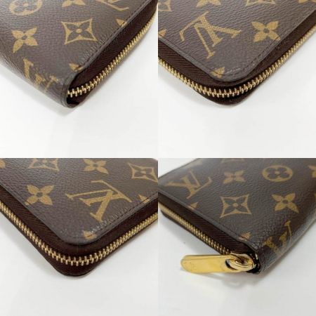  LOUIS VUITTON ルイヴィトン ジッピー・ウォレット モノグラム M42616 ブラウン