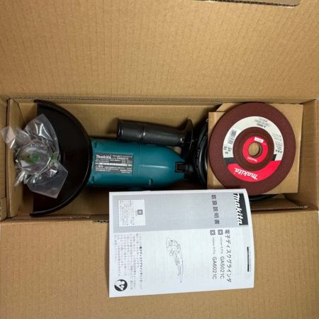  MAKITA マキタ コード式 150mm 100v 電子ディスクグラインダー　2022年製 GA6021C グリーン