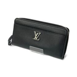 ◆◆ LOUIS VUITTON ルイヴィトン ロックミー ジッピーワォレット  M62622 ブラック Bランク