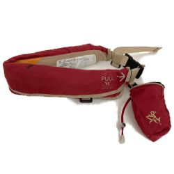 ◆◆ SHIMANO シマノ ラッドステップ・ラフトエアジャケット(ウエストタイプ・自動膨脹)　桜マーク RADSTEP VE-351C Bランク