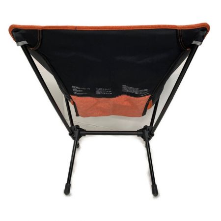  Helinox ヘリノックス コンフォートチェア 　折りたたみチェア　コンパクト オレンジ x ブラック