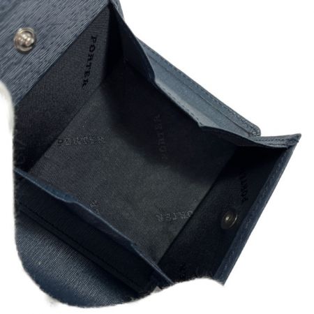  PORTER ポーター 二つ折り財布　カレント ネイビー