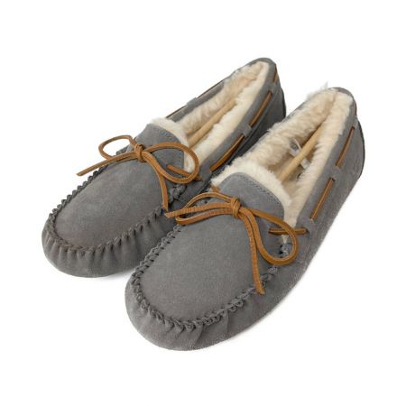  UGG アグ レディースシューズ　モカシン　25cm グレー