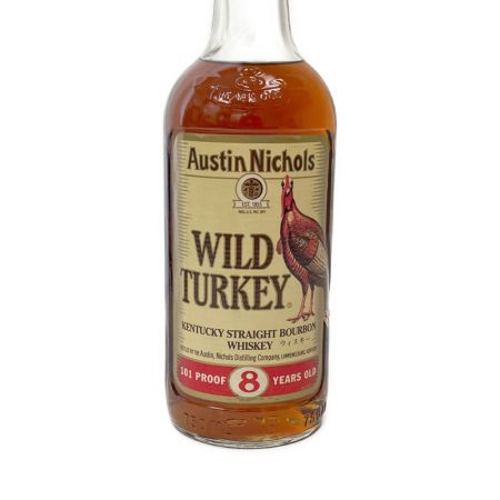   WILD TURKEY 8年 50.5度 750ml 箱無  未開栓