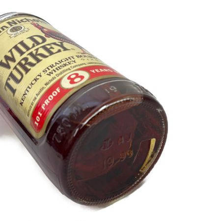   WILD TURKEY 8年 50.5度 750ml 箱無  未開栓
