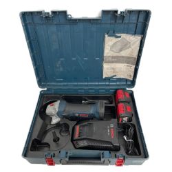 ◆◆ BOSCH ボッシュ 電動工具 ディスクグラインダー　コードレス式 GWS18V-LI グリーン Bランク