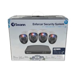 ◆◆ SWANN カラー暗視/点滅&警告ライト搭載カメラ SWDVK-44680SL-JP Aランク