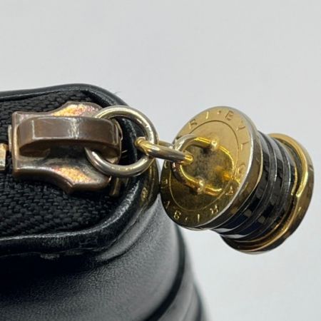  BVLGARI ブルガリ 財布 ラウンドファスナー FG/G12/33770 ブラック