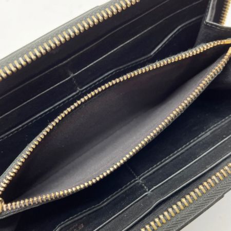  BVLGARI ブルガリ 財布 ラウンドファスナー FG/G12/33770 ブラック