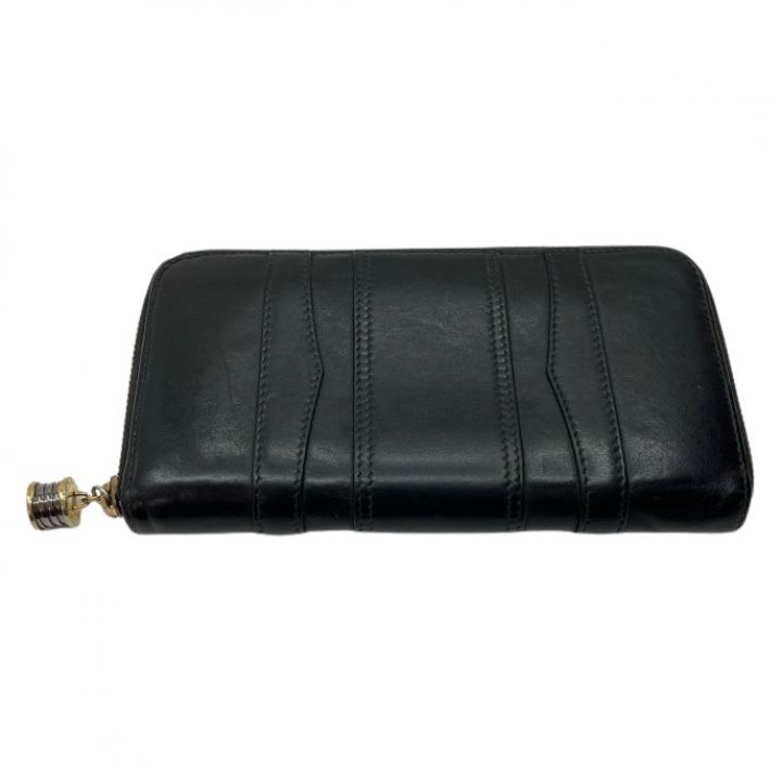 BVLGARI ブルガリ 財布 ラウンドファスナー FG/G12/33770 ブラック 