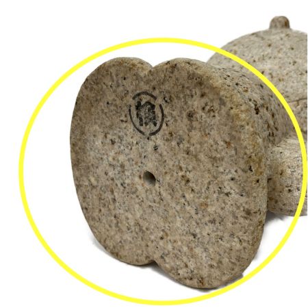   それいけアンパンマン　ドキンちゃん　石像　足元ヨゴレあり 約11ｋｇ　全長34cm