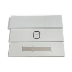 ◆◆ Apple アップル AppleWatchSeries7 G30T0LVH96 スターライトスポーツバンド GPSモデル MKMY3J/A Sランク