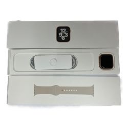 ◆◆ Apple アップル AppleWatchSE   スターライトスポーツバンド MKQ03J/A ゴールド Aランク