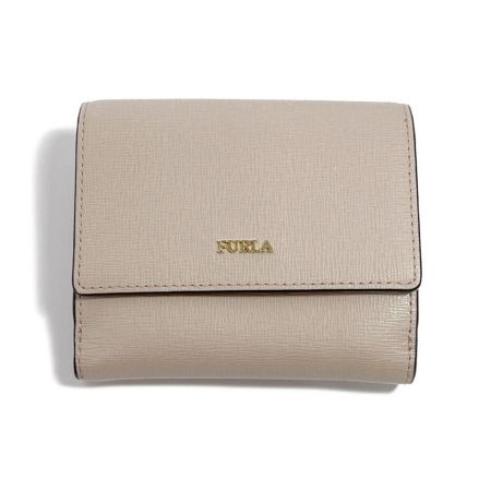  FURLA フルラ 二つ折り財布 PZ57 ベージュ