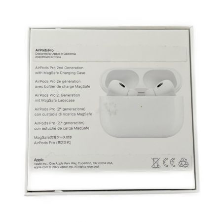  Apple アップル AirPodsPro(第2世代) 　ワイヤレスイヤホン MQD83J/A