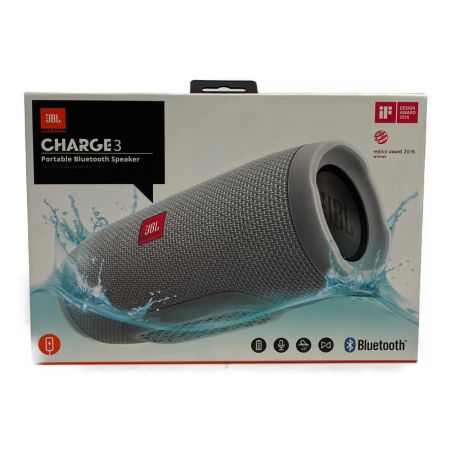  JBL ジェー・ビー・エル CHARCE3 　Blue Tooth機能　スピーカー CHARCE3 グレー