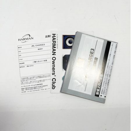 JBL ジェー・ビー・エル CHARCE3 　Blue Tooth機能　スピーカー CHARCE3 グレー