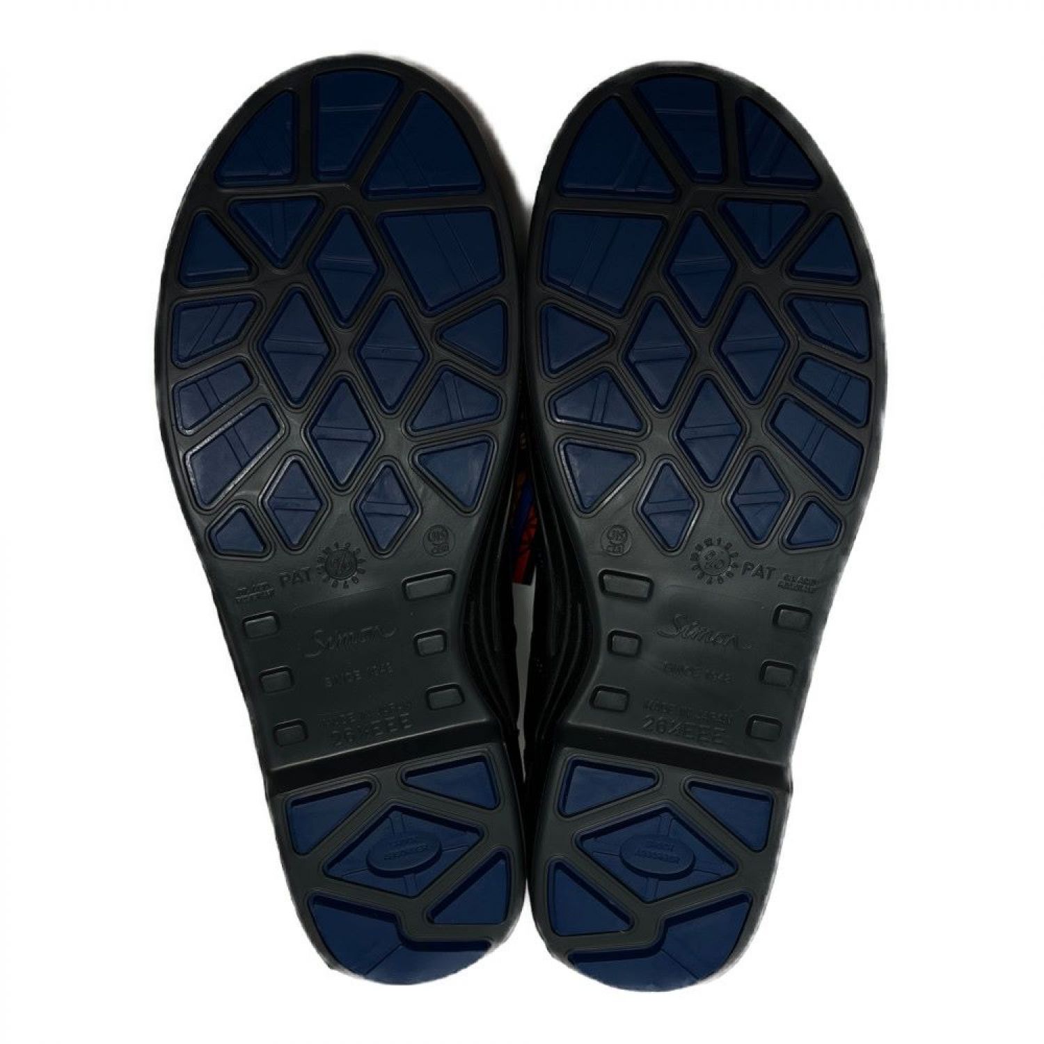 中古】 モン 安全靴 短靴 SL11-BL黒／ブルー 26．5cm SL11BL26.5