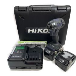 ◆◆ HiKOKI ハイコーキ 充電式インパクトドライバ　充電器・充電池2個・ケース付 WH36DC Cランク